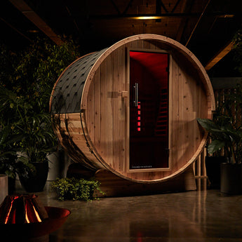 Found—Space Outdoor Barrell Infrared Sauna